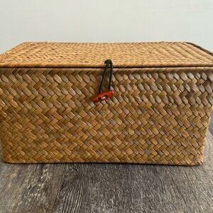 Natural Woven Storage Basket
